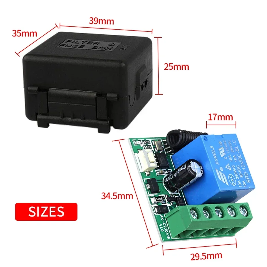 RF433MHz Wireless Switch Build - 433Mhz Receiver Module avaliação e preço