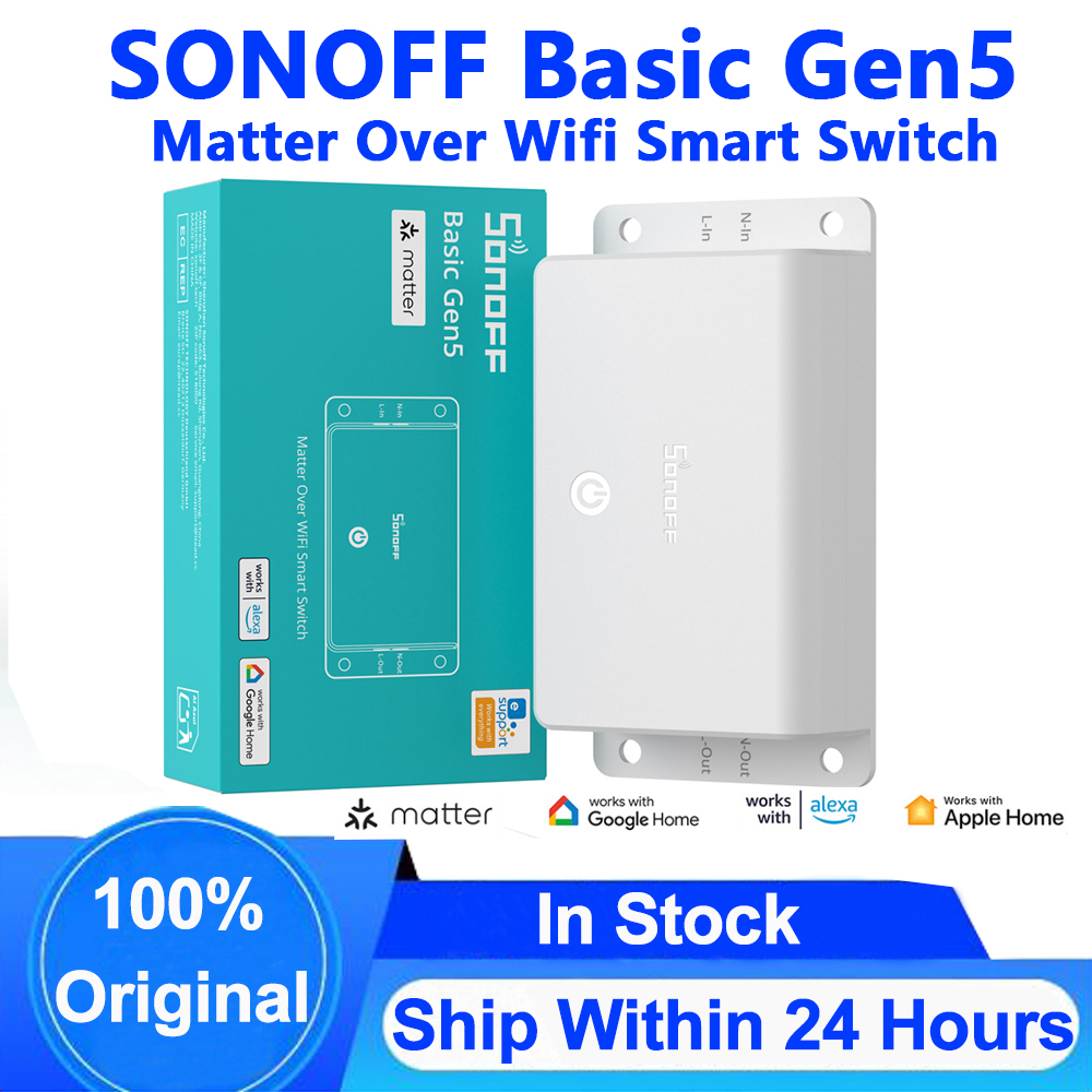 SONOFF Basic Gen5 Matter Over  - Sonoff Basic Switch avaliação e preço