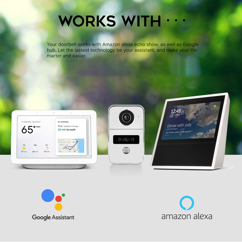 Tuya 1080P Wifi Wireless Video - Smart Doorbell Wired avaliação e preço