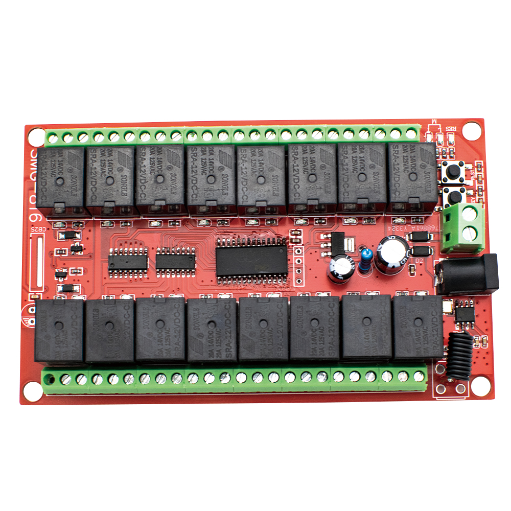 16CH 433MHz RF Wireless Remote - 433Mhz Receiver Module avaliação e preço