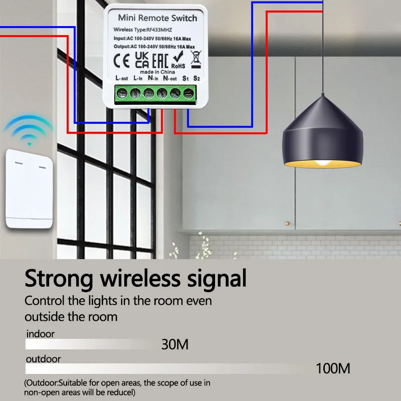 RF 433MHz Smart DIY Wireless S - Home Automation Systems Diy avaliação e preço