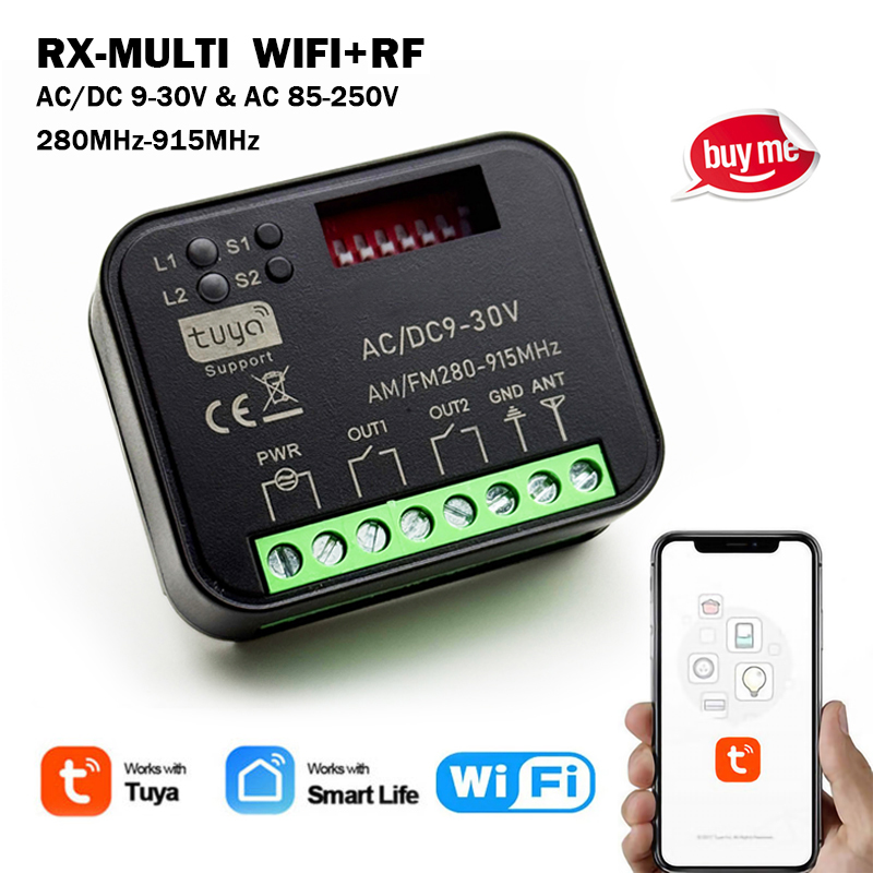 New RX-MULTI 300 a 868 MHz Tuy - 433Mhz Receiver Module avaliação e preço