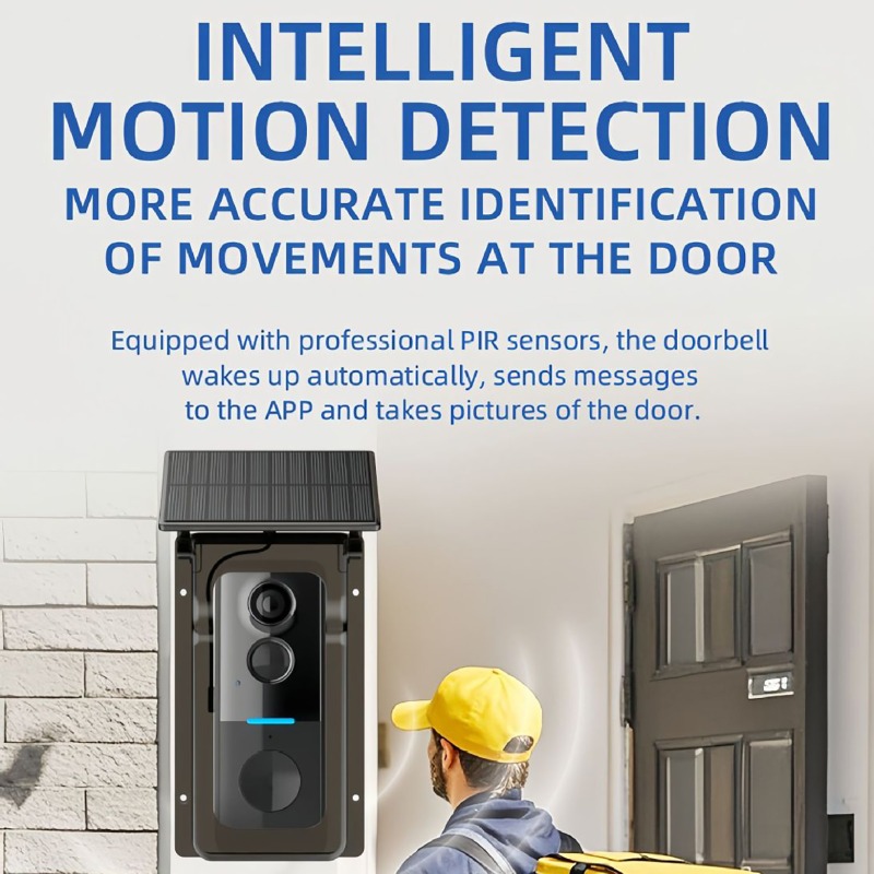 Tuya 1080P Doorbell Camera WIF - Smart Doorbell Wired avaliação e preço
