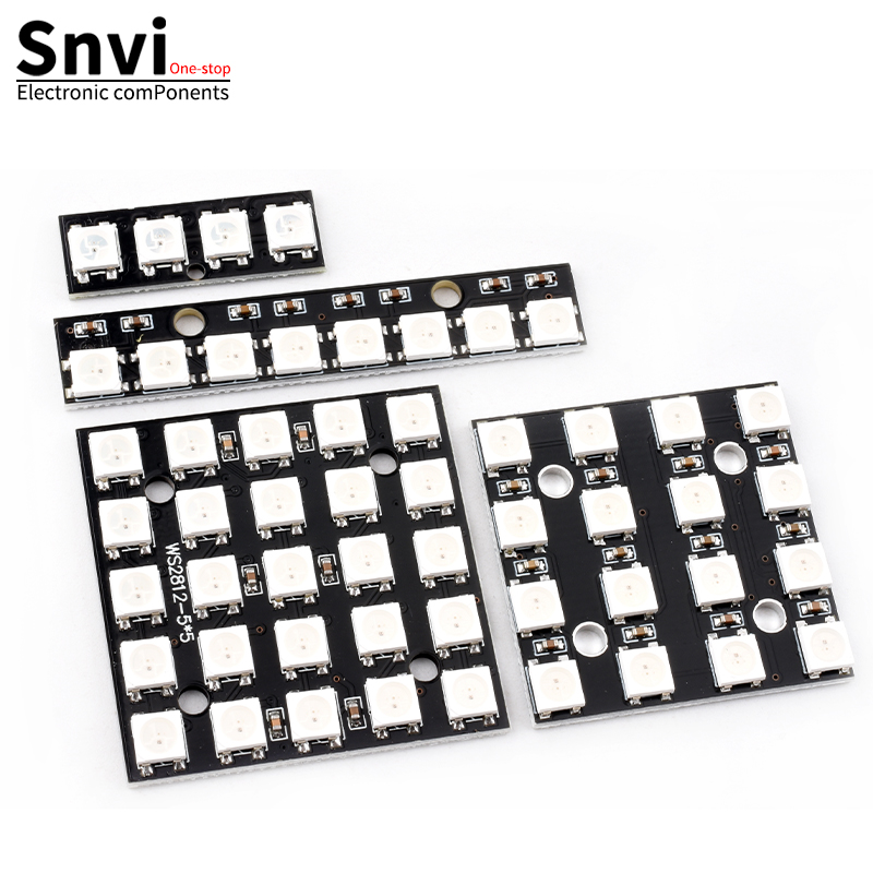 NEW WS2812 LED 5050 RGB 8x8 LE - Rgb Led Matrix 8X8 avaliação e preço
