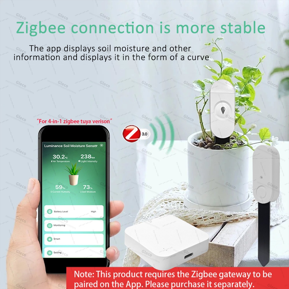 Zigbee Soil Moisture Sensor Me - Home Automation Ideas avaliação e preço