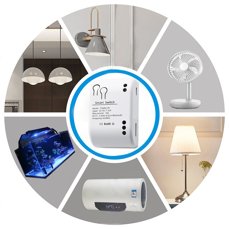 1CH 2CH 4CH 7V 12V 24V 220V Zi - Diy Home Automation Controller avaliação e preço