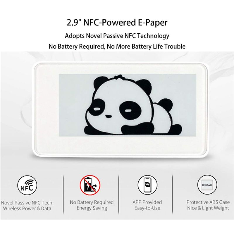 New  2.9 Inch Wireless NFC-Pow - Display Epaper 2.9 avaliação e preço