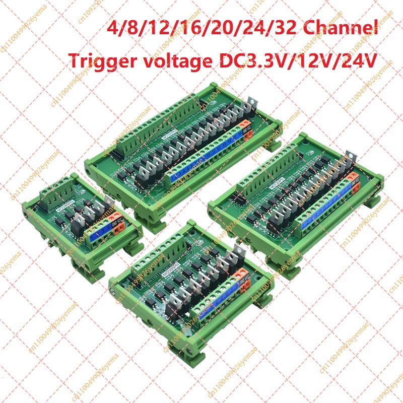 PLC Output Amplifier Solid Sta - Relay 8 Channel Board avaliação e preço