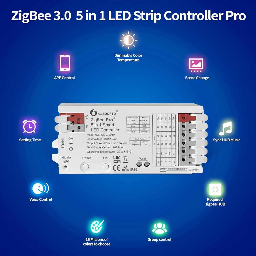 Smart ZigBee 3.0 LED Controlle - Zigbee Coordinator Stick avaliação e preço