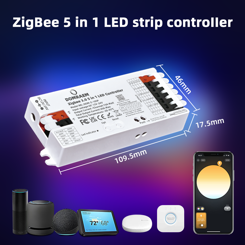 DOMRAEM Zigbee 3.0 5 in 1 LED  - Zigbee Coordinator Stick avaliação e preço