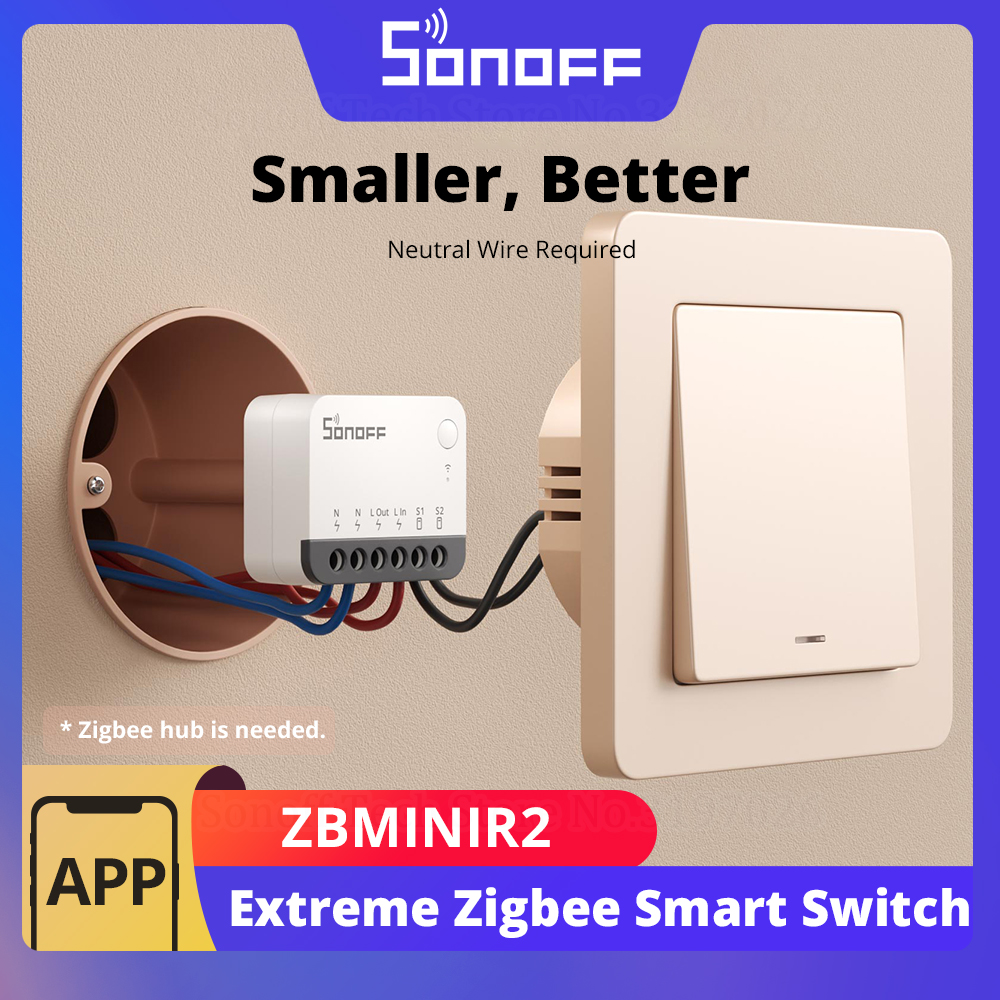 SONOFF ZBMINIR2 Extreme Zigbee - Sonoff Basic Switch avaliação e preço