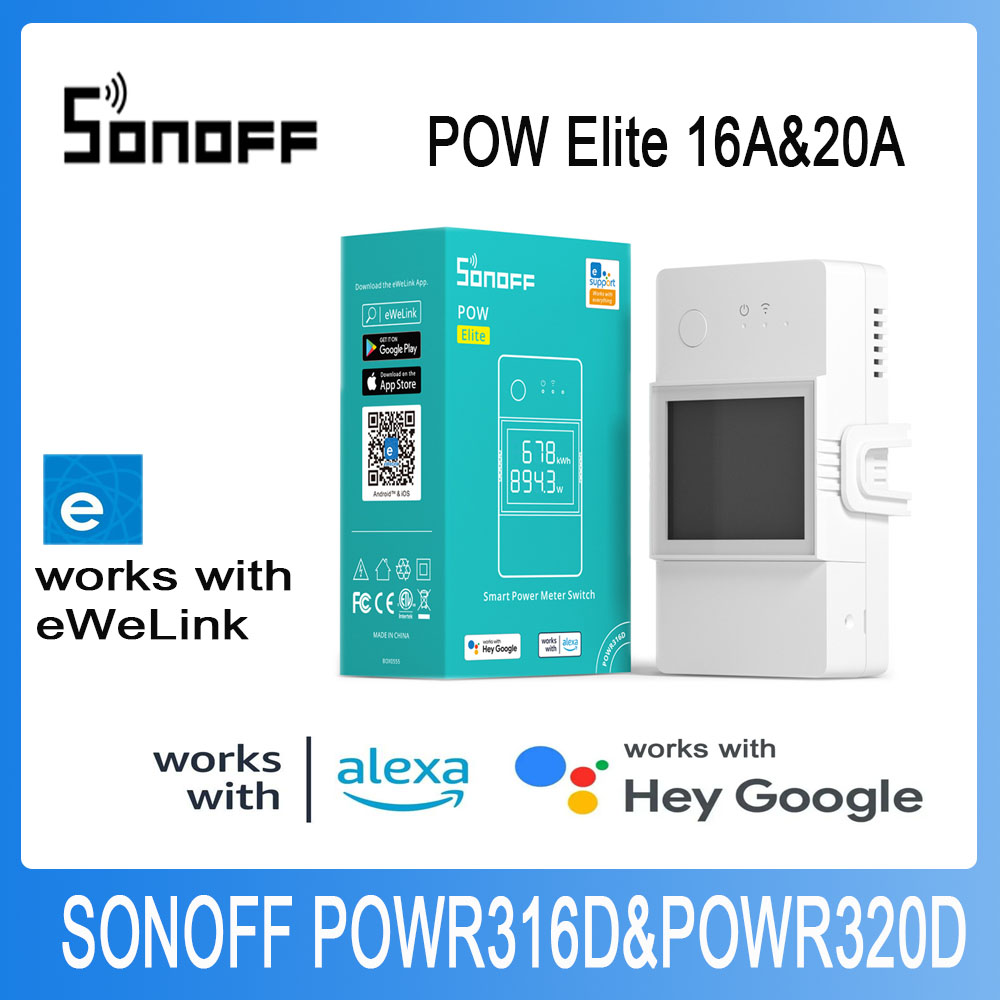 SONOFF Pow Elite Power Meter W - Sonoff Basic Switch avaliação e preço