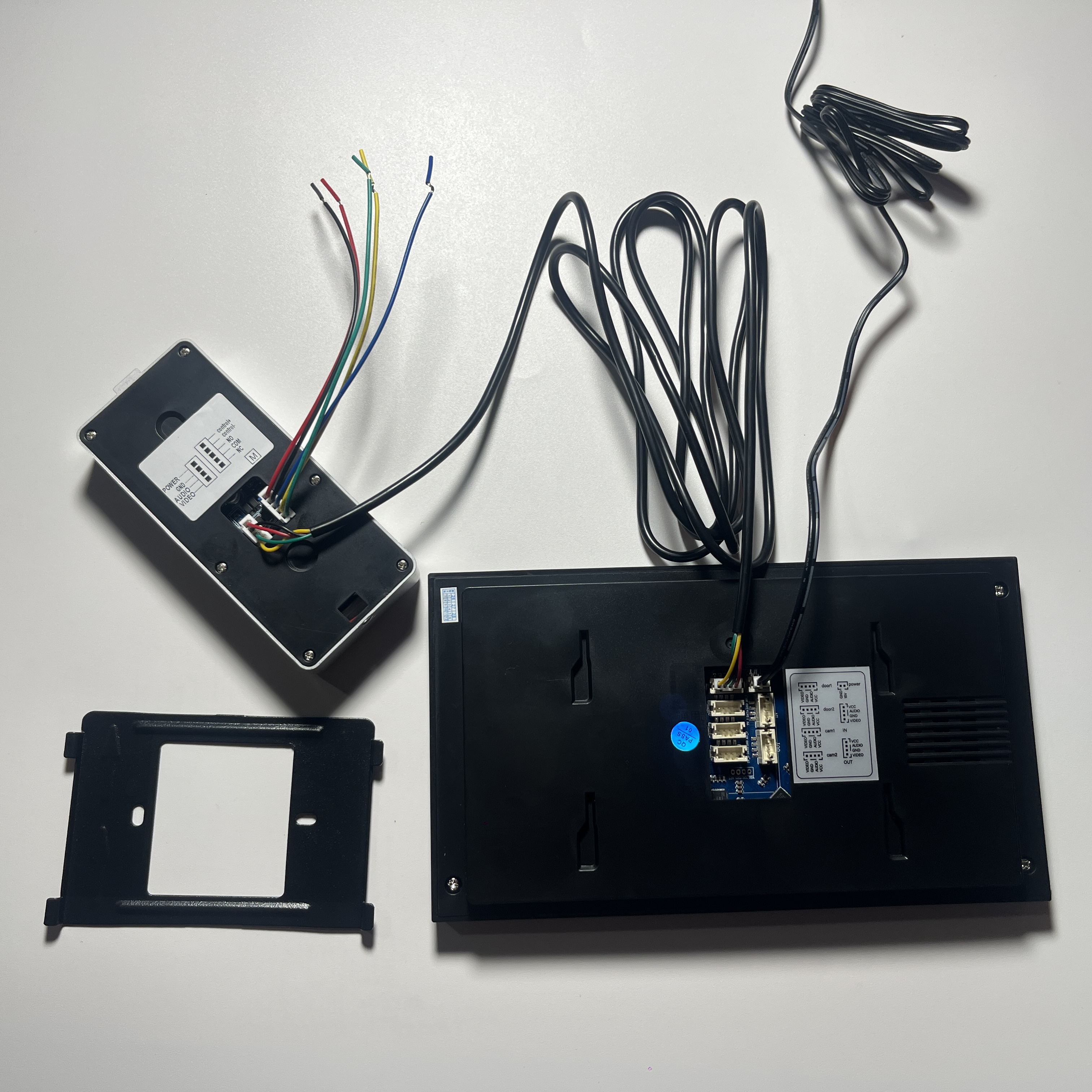 4 Wire 7 Inches Wired Video Do - Smart Doorbell Wired avaliação e preço