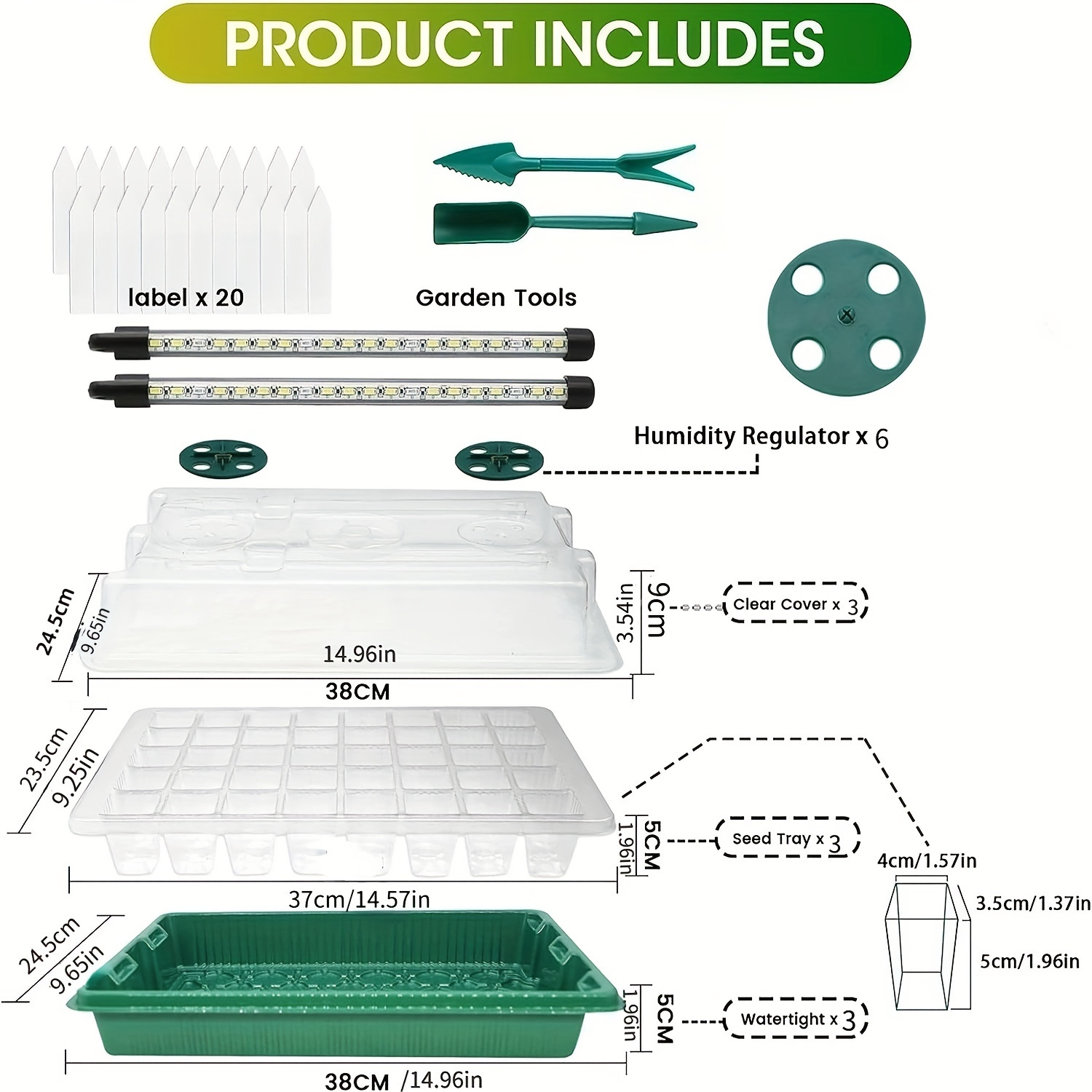 Seed Starter Trays With High D - Smart Home Automation Diy avaliação e preço