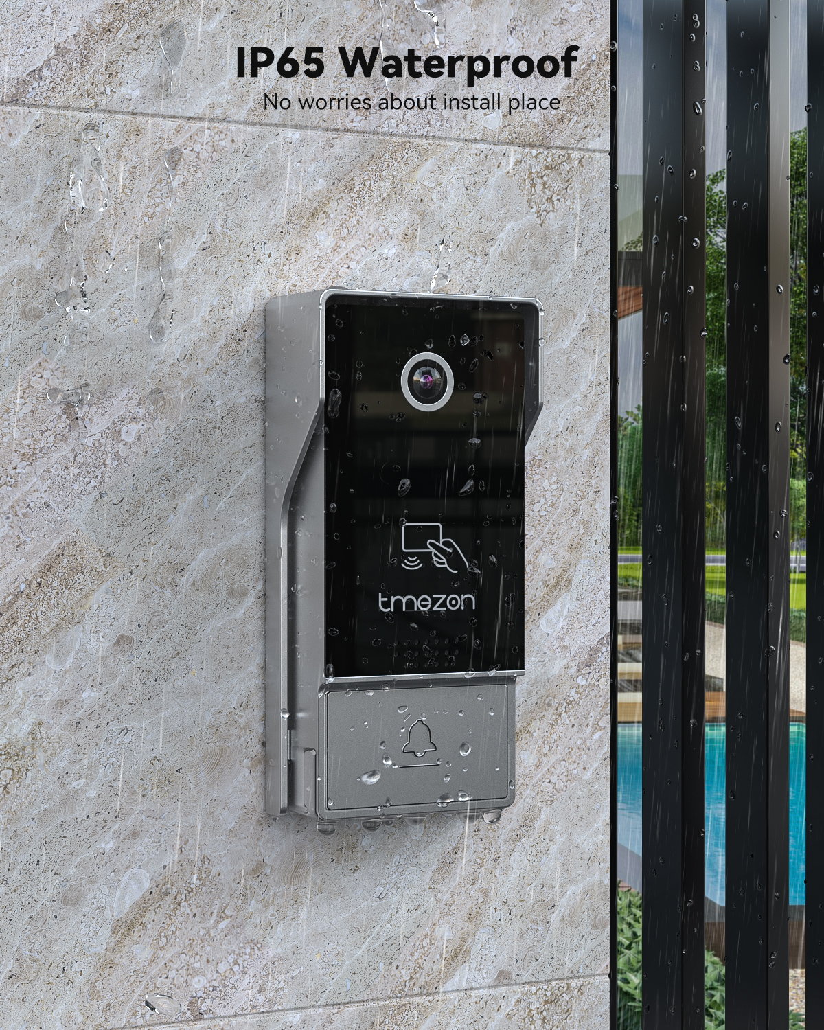 7 Inch Tuya 1080P wireless Wif - Smart Doorbell Wired avaliação e preço