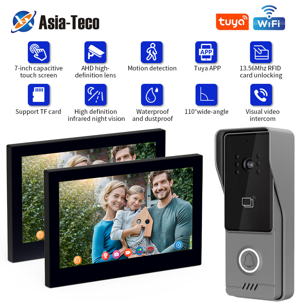 TUYA Wifi Video Doorbell 1080P - Smart Doorbell Wired avaliação e preço