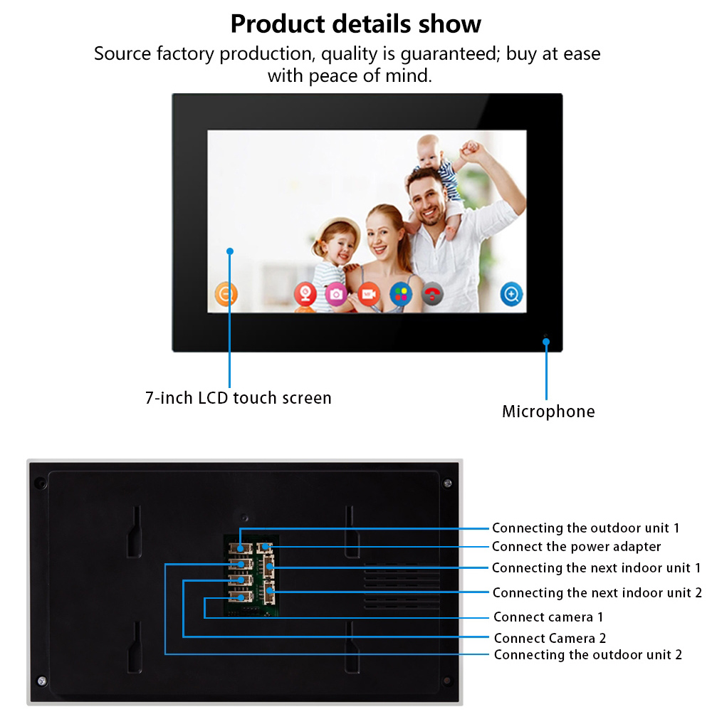 TUYA Wifi Video Doorbell 1080P - Smart Doorbell Wired avaliação e preço