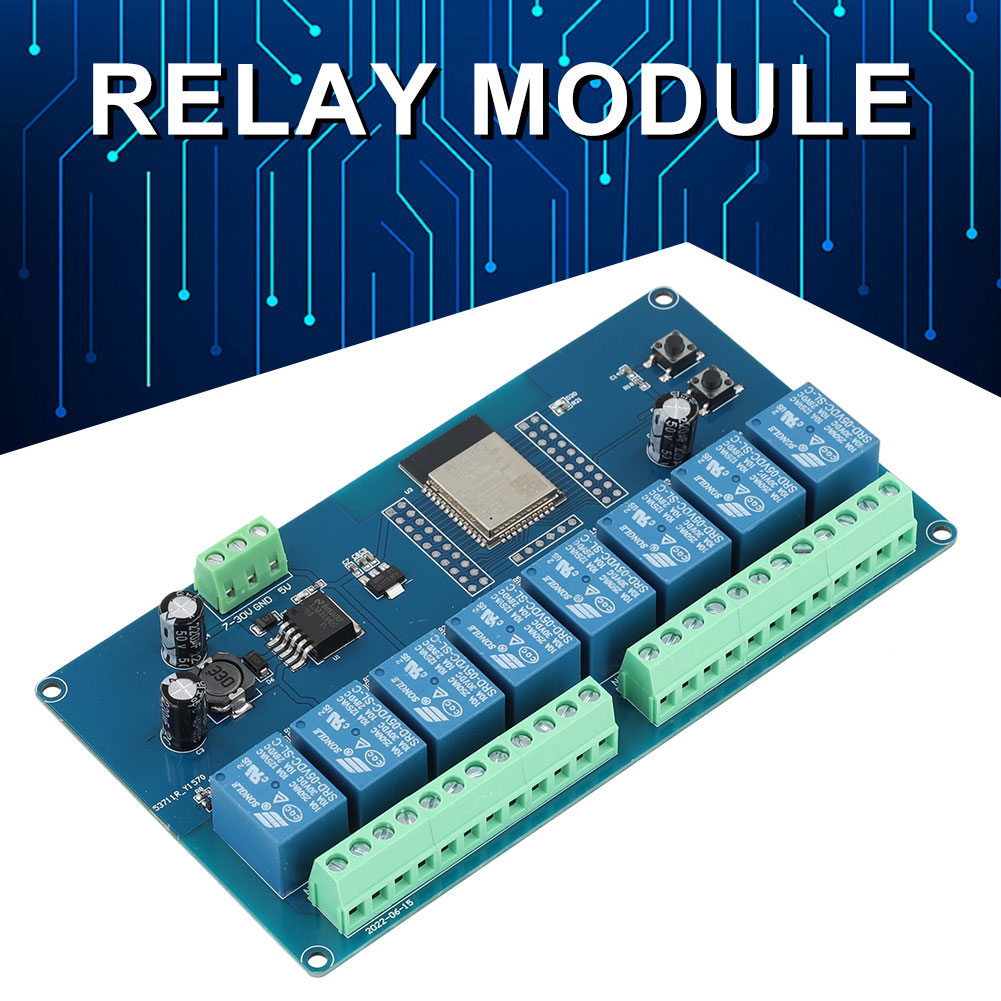 ESP32 WIFI Bluetooth-compatibl - Relay 8 Channel Board avaliação e preço