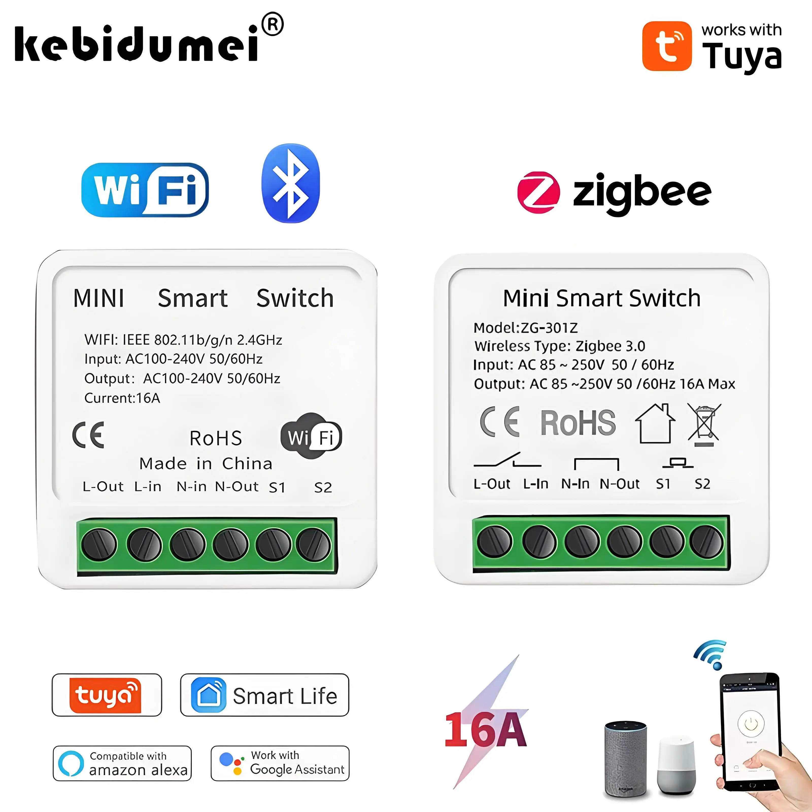 16A Tuya Zigbee 3.0 Mini Smart - Diy Home Automation Controller avaliação e preço