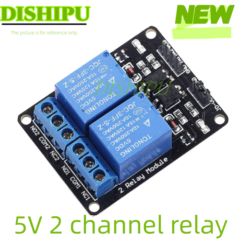 DC 5V 12V 24V 1 2 4 6 8 Channe - Relay 8 Channel Board avaliação e preço