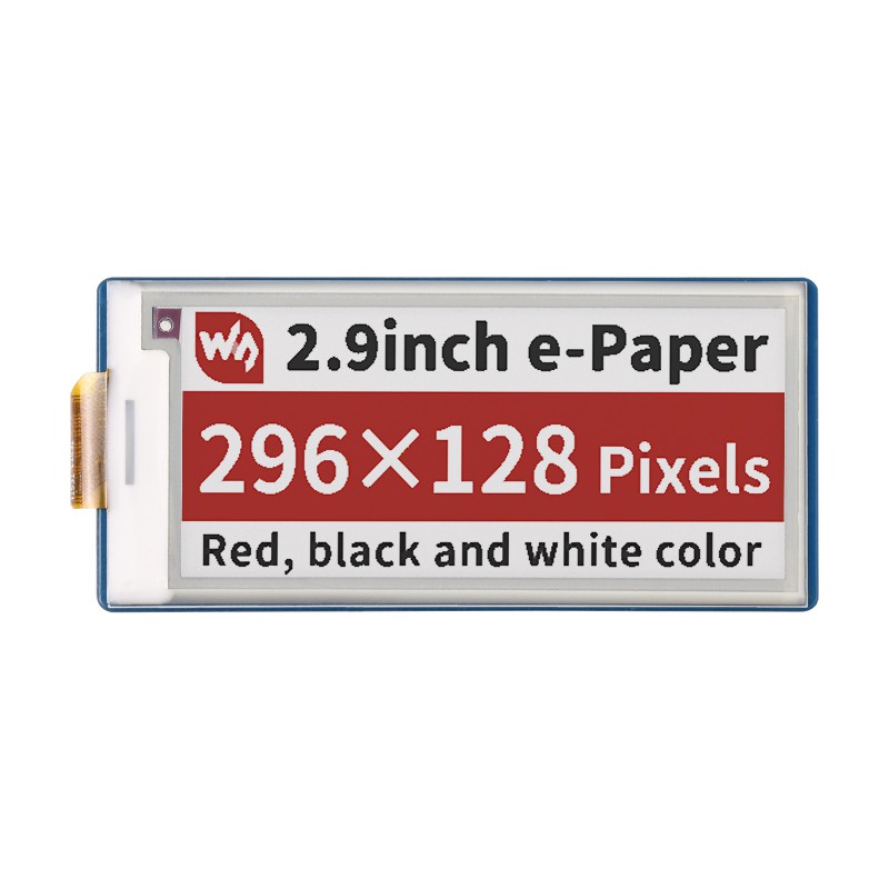 Waveshare Pico-ePaper-2.9-B,2. - Display Epaper 2.9 avaliação e preço