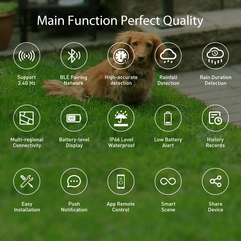 WiFi Rain Sensor Rainfall Dura - Home Automation Ideas avaliação e preço