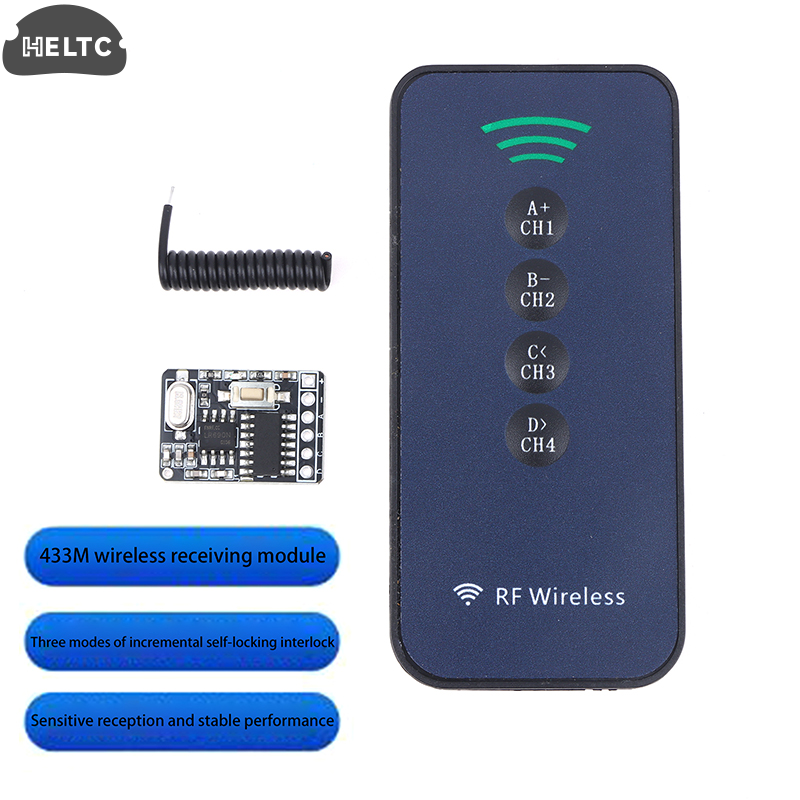 DC3-5V 433Mhz Wireless Remote  - 433Mhz Receiver Module avaliação e preço