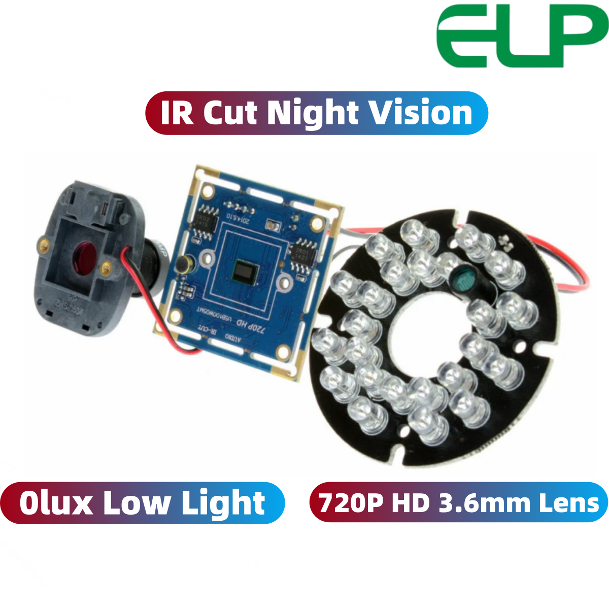 ELP 720P HD IR USB Camera with - Home Automation Raspberry Pi avaliação e preço