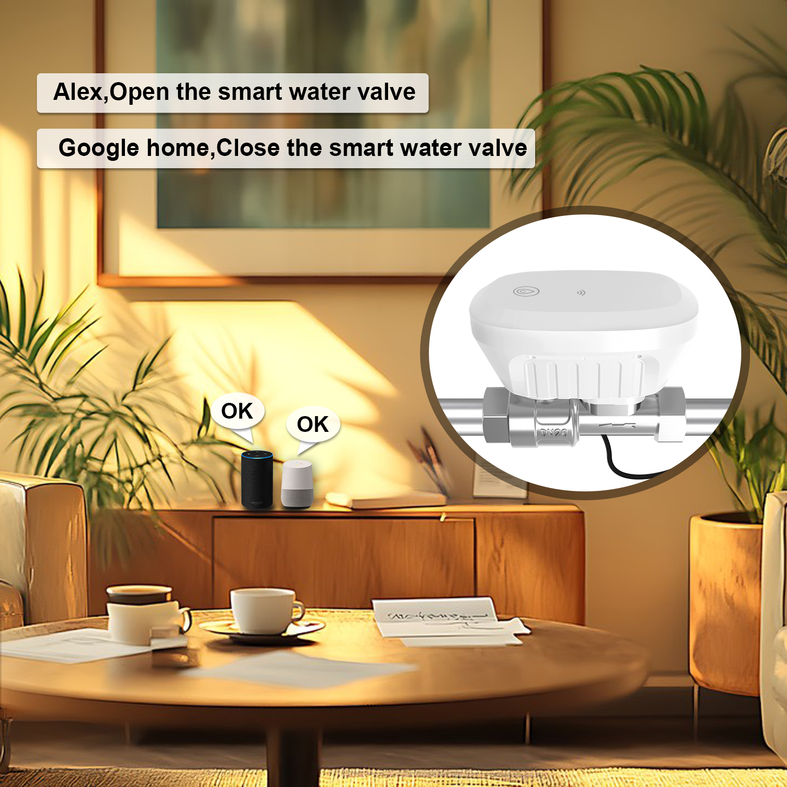 Tuya Smart WiFi Water Valve Wa - Home Automation Ideas avaliação e preço