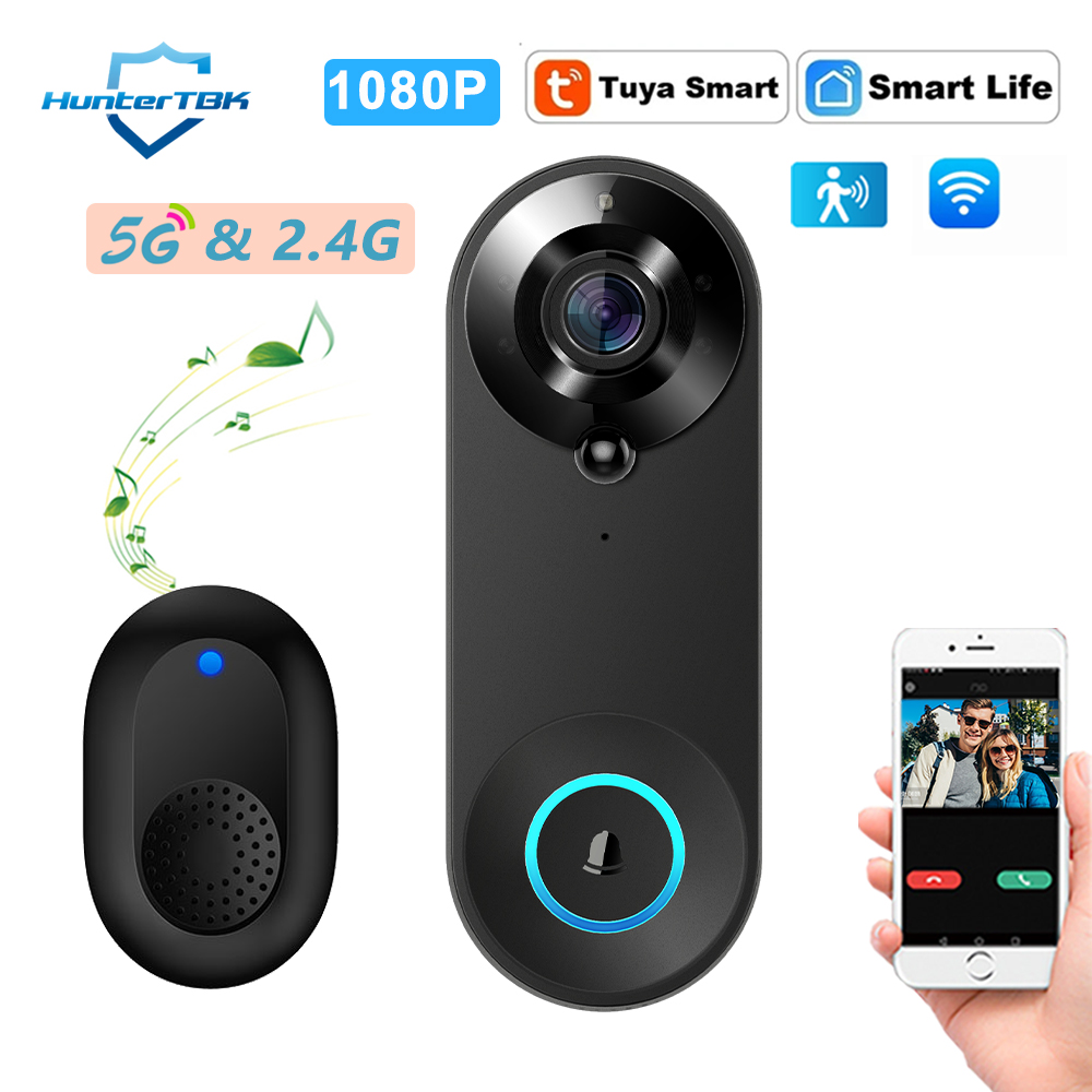 5G 2.4G WiFi Video Doorbell 10 - Smart Doorbell Wired avaliação e preço