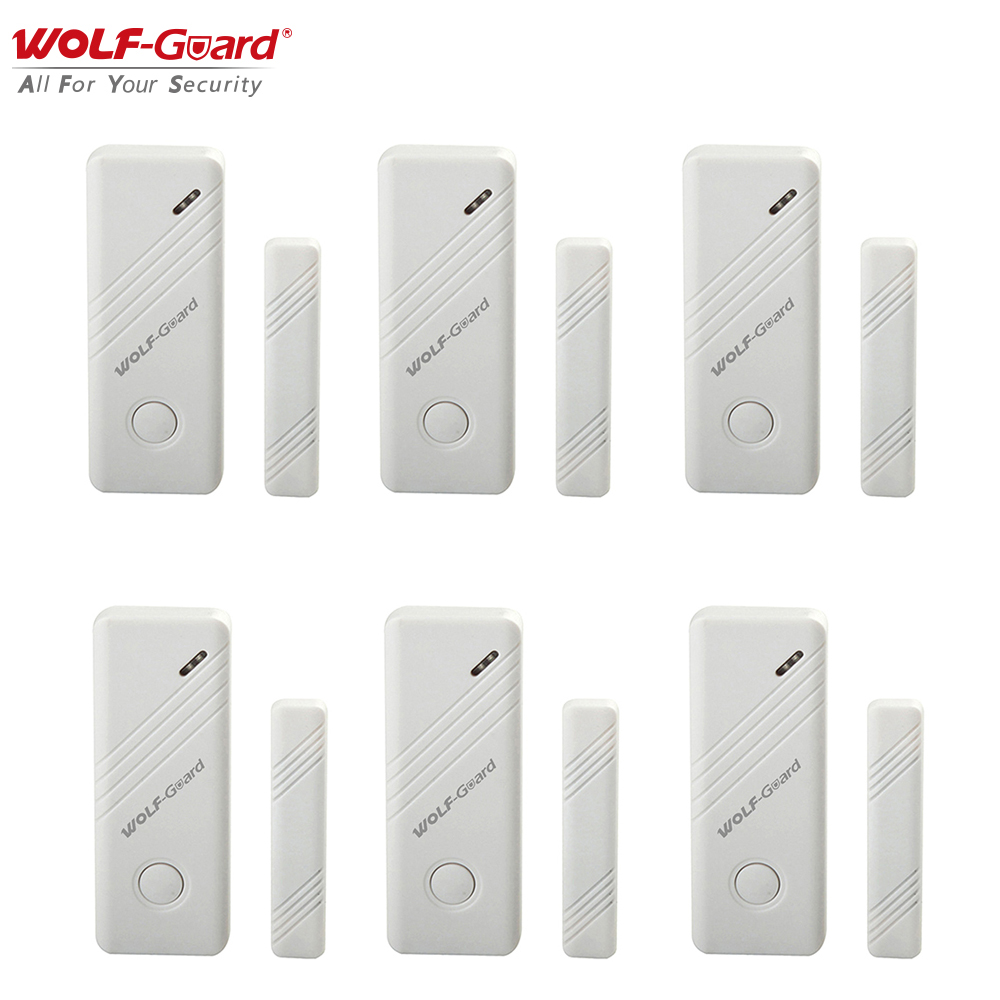 6 x Wolf-Guard Wireless Contac - Home Automation Diy avaliação e preço