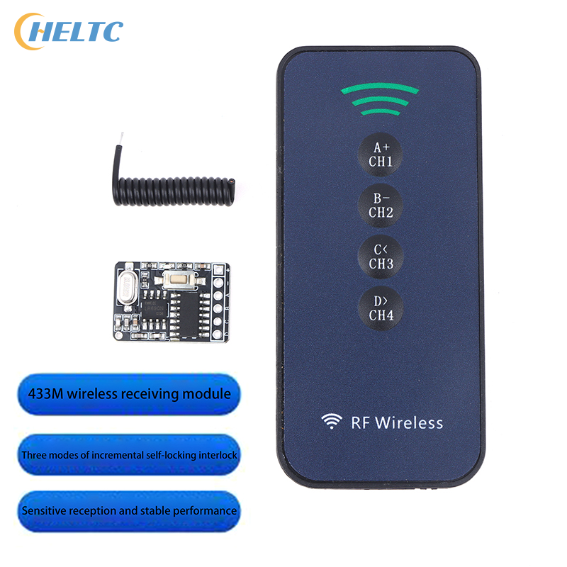 DC3-5V 433Mhz Wireless Remote  - 433Mhz Receiver Module avaliação e preço