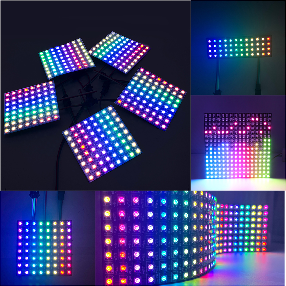 LED USB 28Keys 2.4G Controller - Rgb Led Matrix 8X8 avaliação e preço