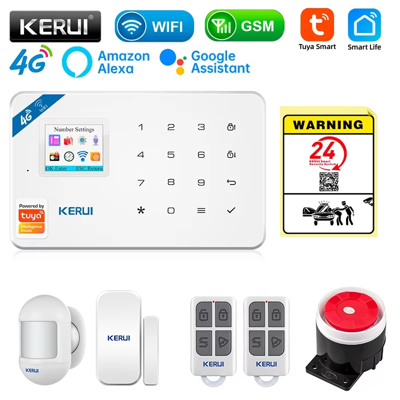KERUI Security Alarm System Ki - Smart Home Automation Diy avaliação e preço