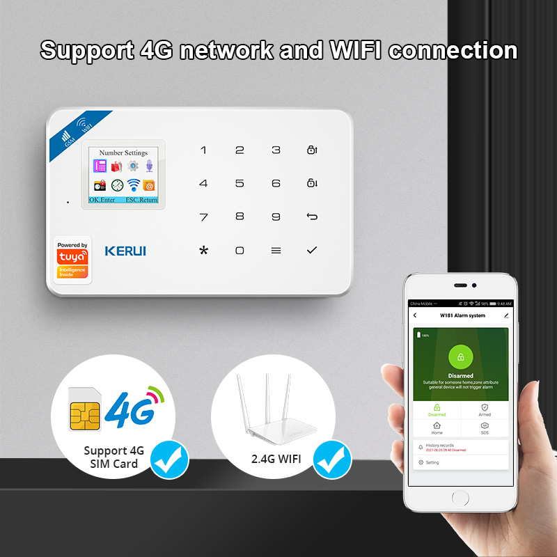 KERUI Security Alarm System Ki - Smart Home Automation Diy avaliação e preço