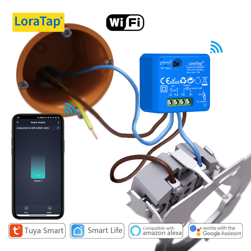 Tuya Smart Life WiFi Socket Ti - Diy Home Automation Controller avaliação e preço