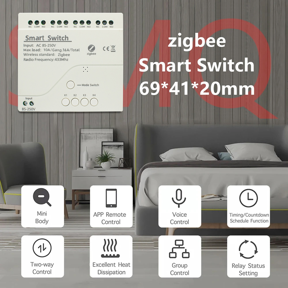 Zigbee Smart Switch Wifi Relay - Home Automation Ideas avaliação e preço