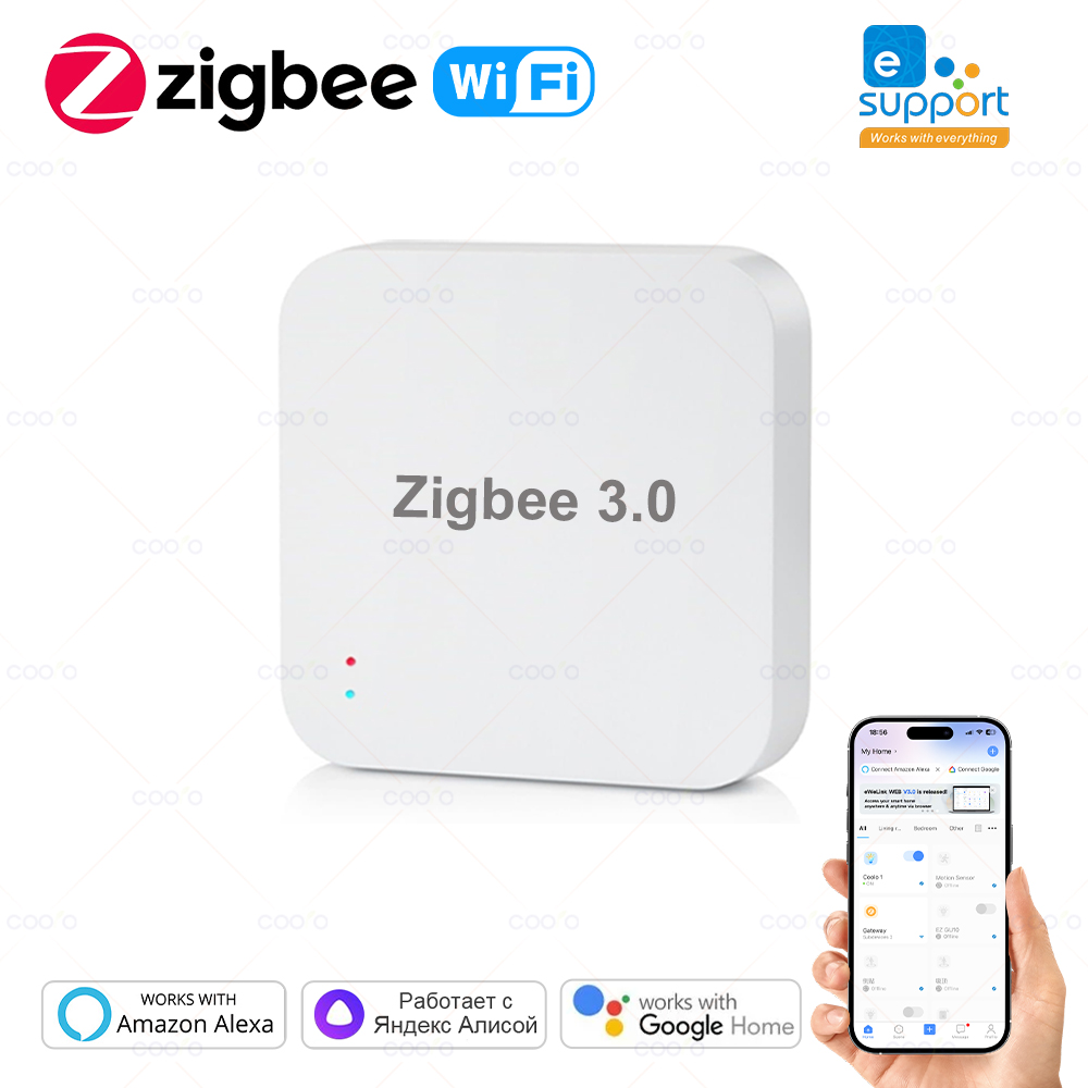 Zigbee 3.0 Gateway Hub Smart H - Home Automation Ideas avaliação e preço
