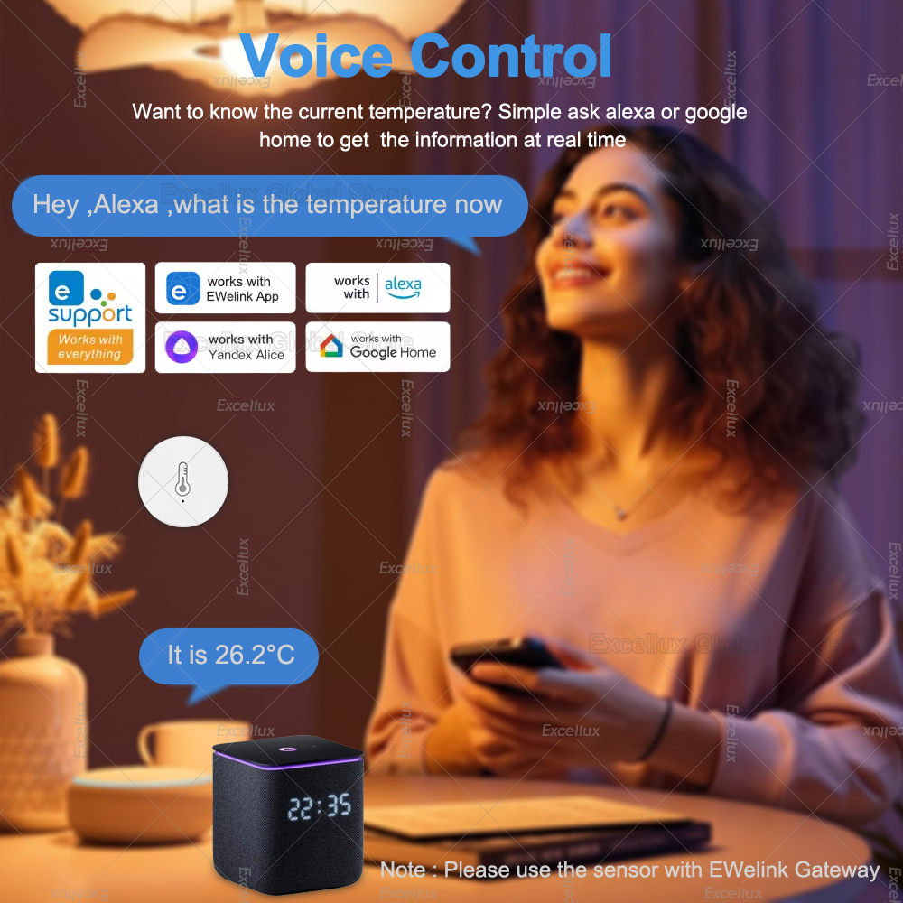 EWelink Smart Zigbee Temperatu - Home Automation Ideas avaliação e preço