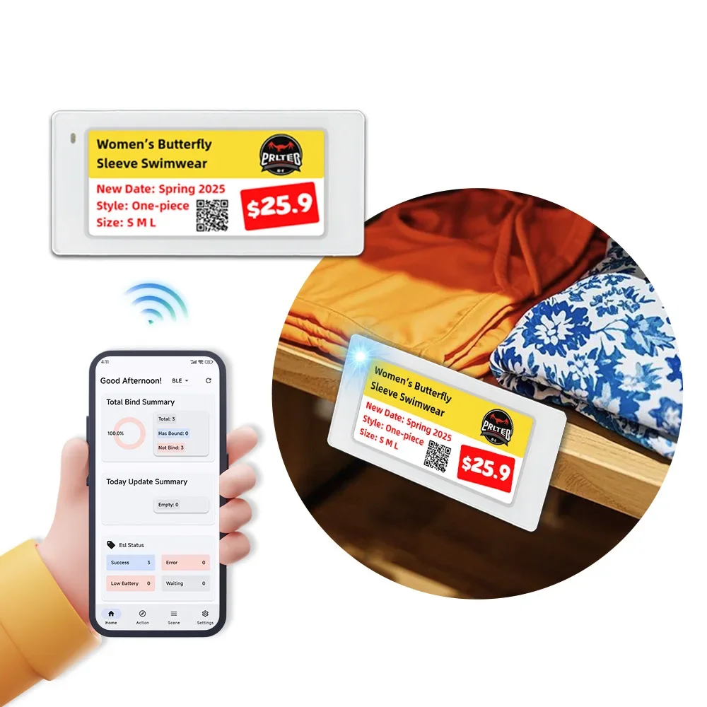 10pcs 2.9 Inch Size Digital Pr - Display Epaper 2.9 avaliação e preço