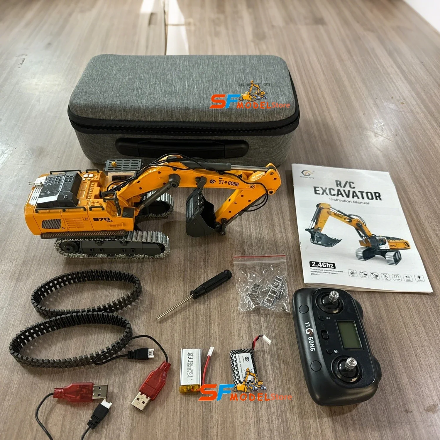 1/50 970 520 Mini RC Excavator - Home Automation Tutorial avaliação e preço