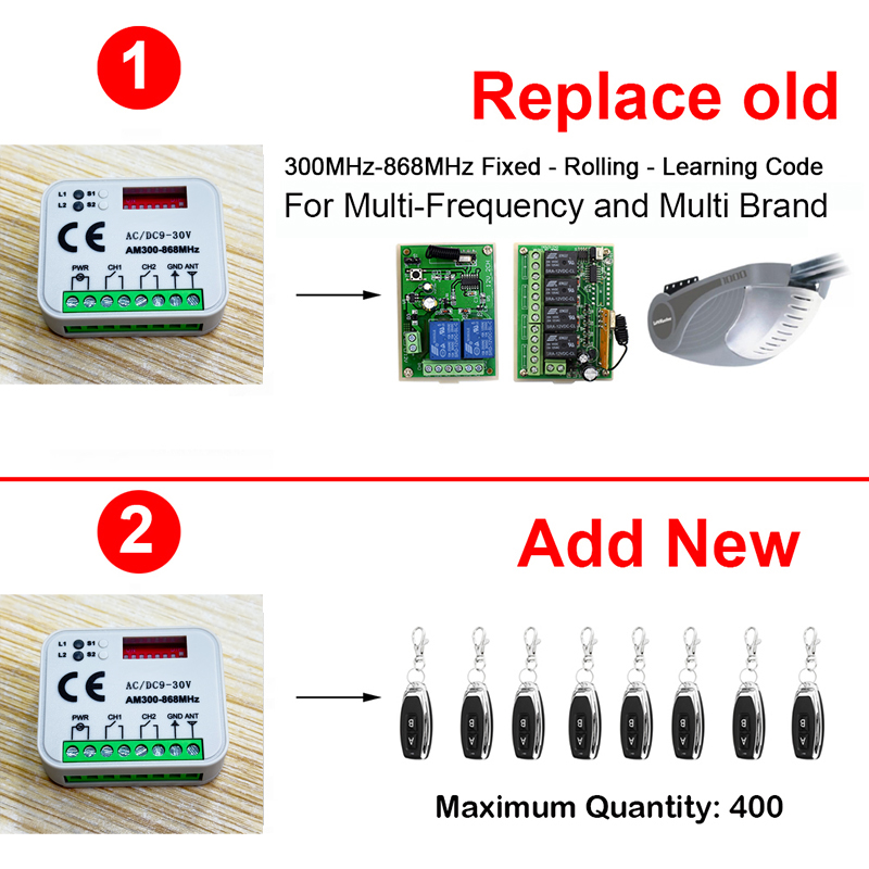 1-20pcs New Universal RX MULTI - 433Mhz Receiver Module avaliação e preço