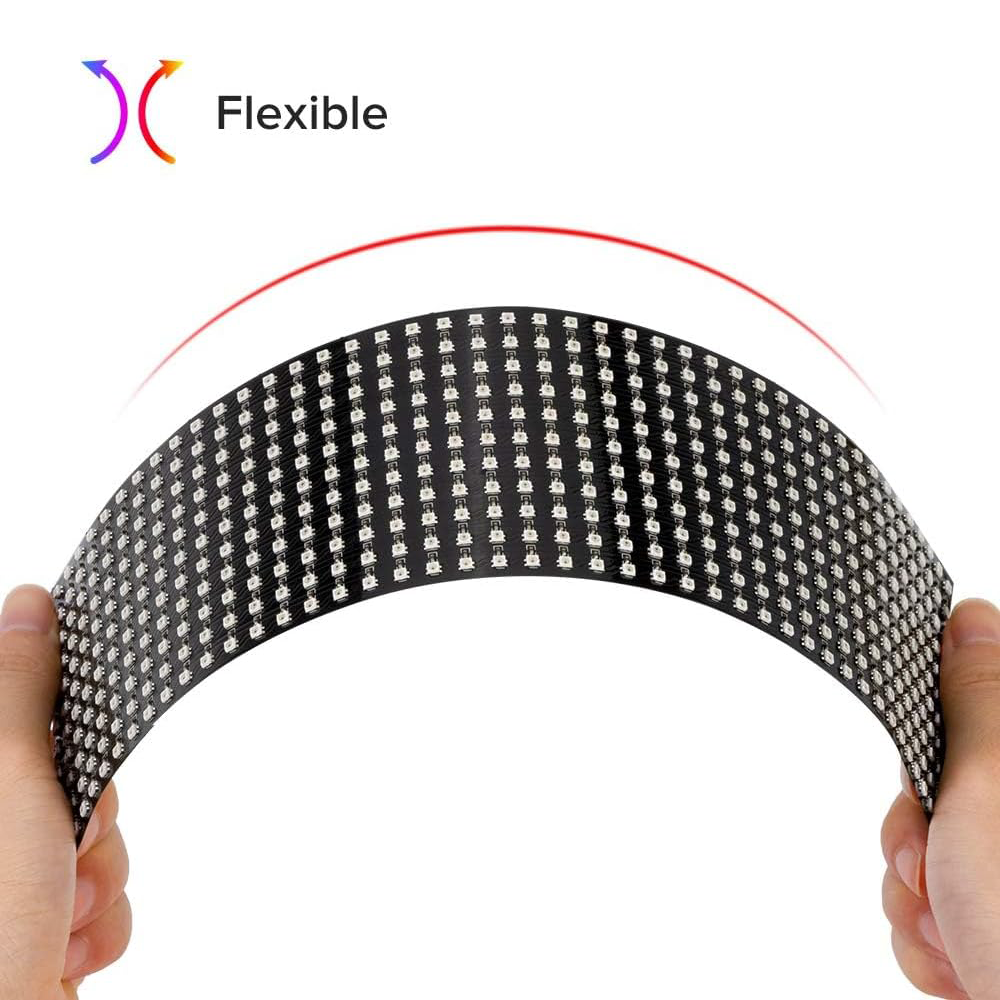 DC5V WS2812B RGB LED Panel Scr - Rgb Led Matrix 8X8 avaliação e preço