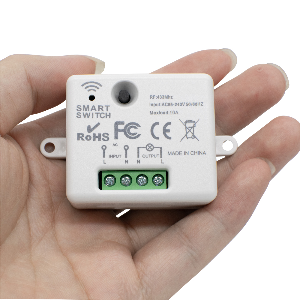 220V 1CH Wireless Remote Contr - 433Mhz Receiver Module avaliação e preço