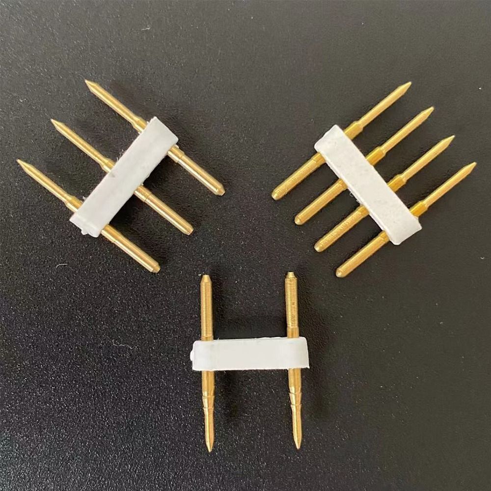 5PCS Gold RGB Connector Copper - Rgb Led Matrix 8X8 avaliação e preço