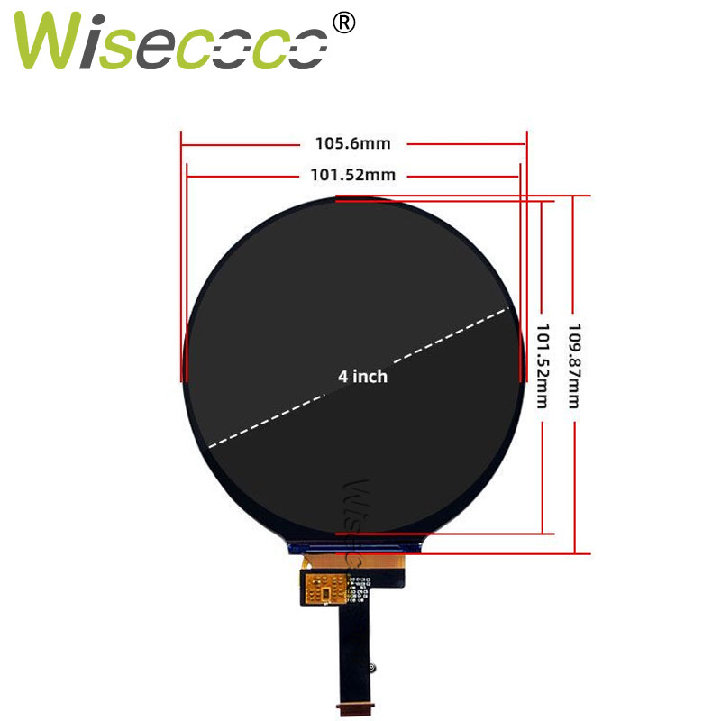 4 Inch 720x720 Circular Screen - Home Automation Raspberry Pi avaliação e preço