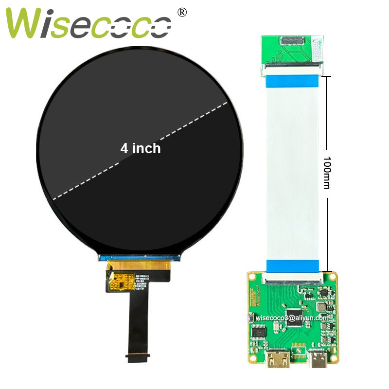 4 Inch 720x720 Circular Screen - Home Automation Raspberry Pi avaliação e preço