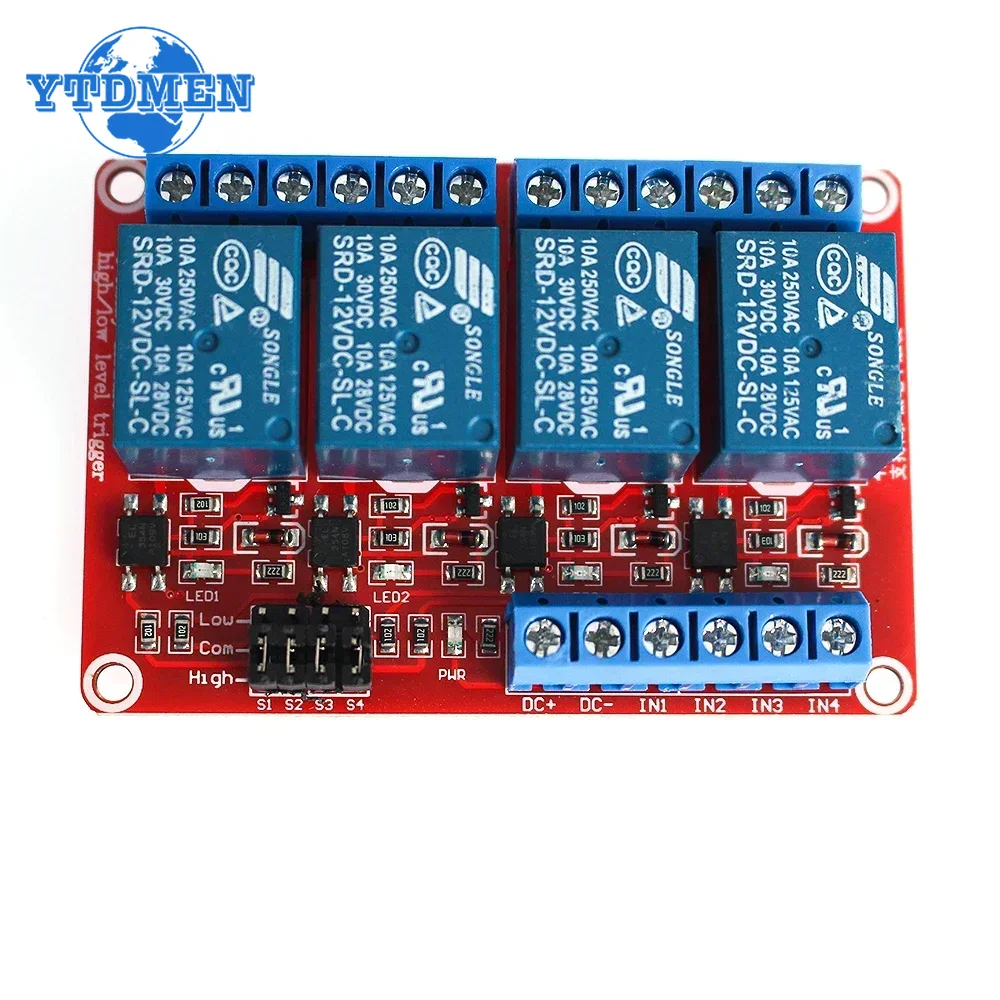1PCS Relay Module 5V 12V 24V 1 - Relay 8 Channel Board avaliação e preço