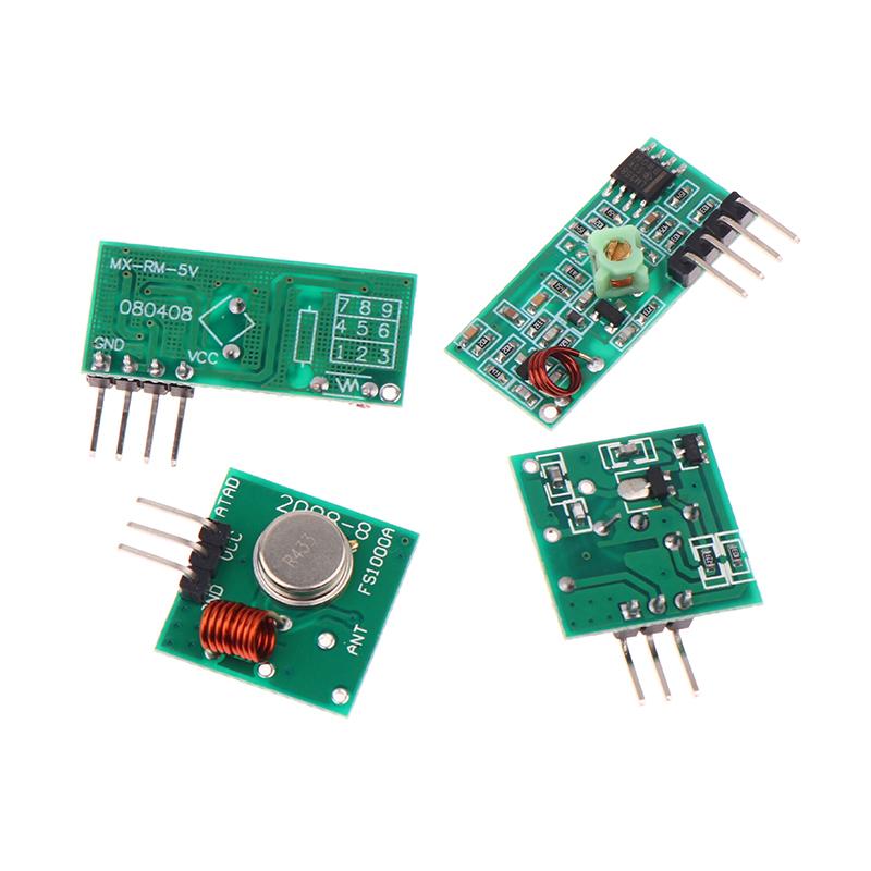 1/2Pcs 433MHZ 315MHZ Transmitt - 433Mhz Receiver Module avaliação e preço