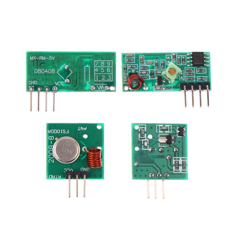 1/2Pcs 433MHZ 315MHZ Transmitt - 433Mhz Receiver Module avaliação e preço